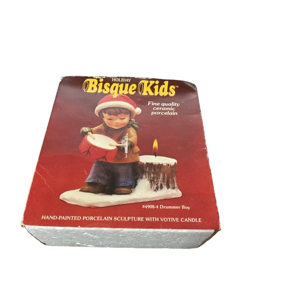 Holiday bisque kid find quality ceramic porcelain toy 1979
